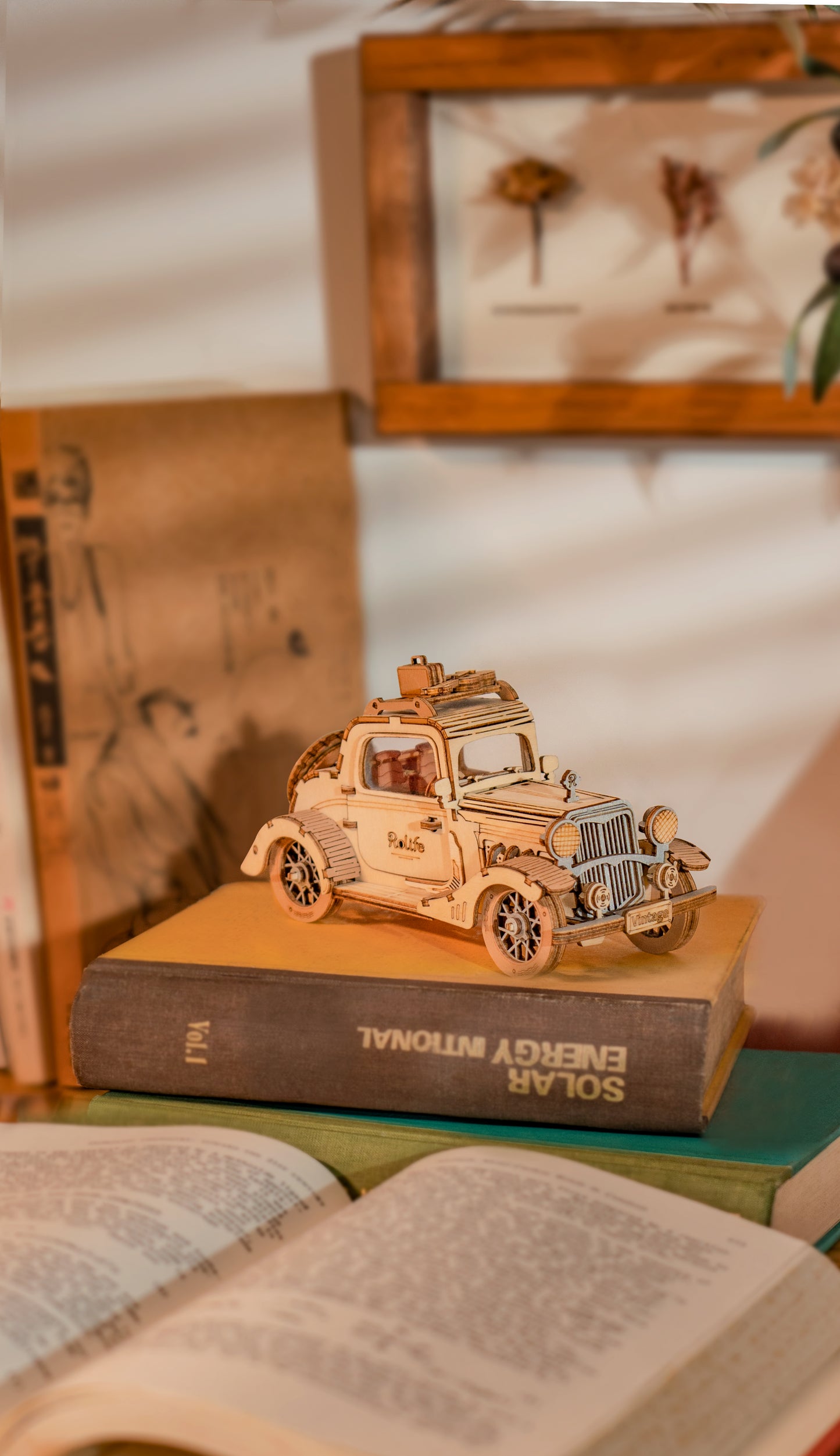 Vintage Car- 3D Wooden Puzzle