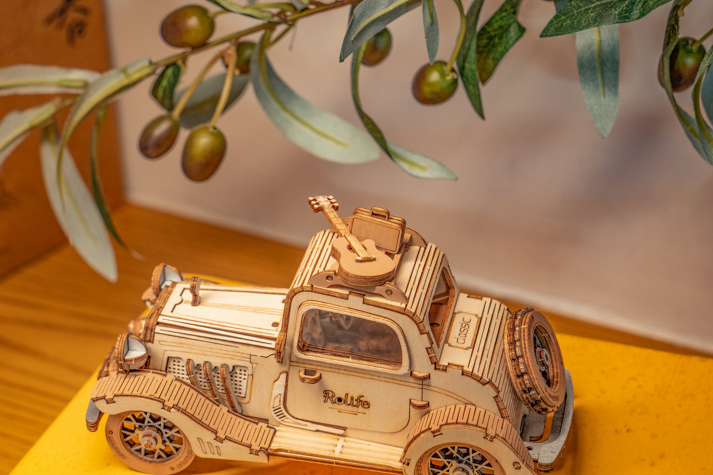 Vintage Car- 3D Wooden Puzzle
