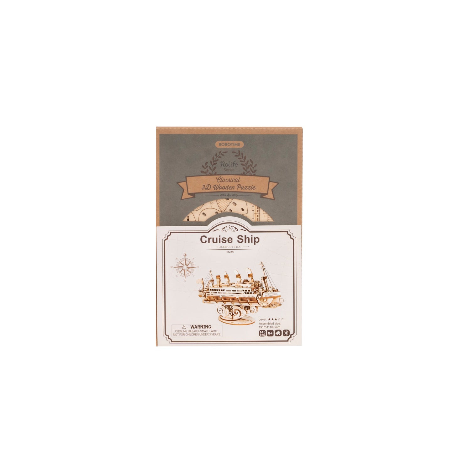 Cruise Ship- 3D Wooden Puzzle