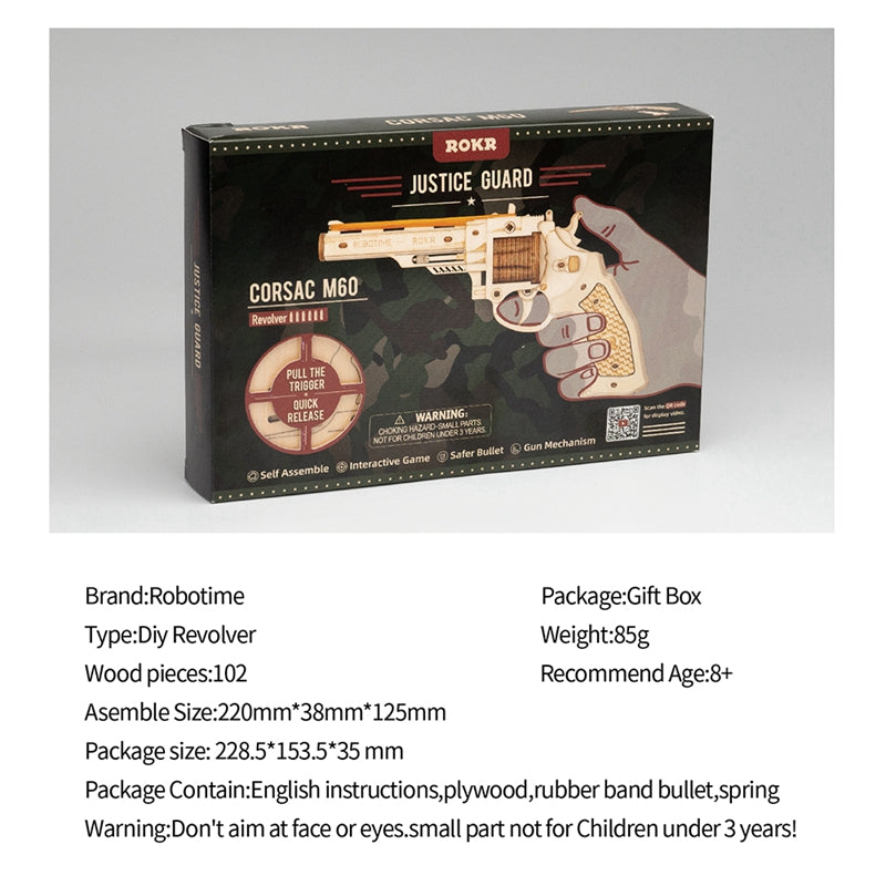 Corsac M60- 3D Wooden Puzzle
