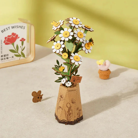 Chamomile- 3D Wooden Puzzle