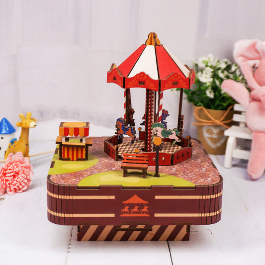 The Merry-go-round- Tonecheer Music Box