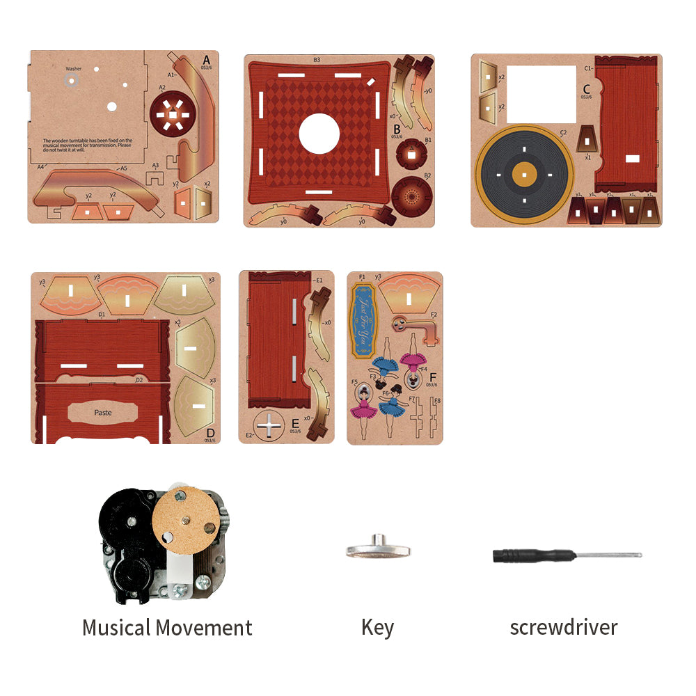 Phonograph- Tonecheer Music Box