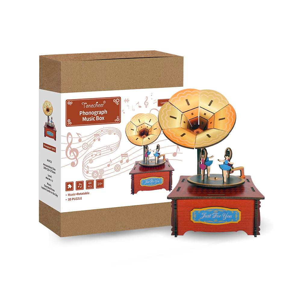 Phonograph- Tonecheer Music Box