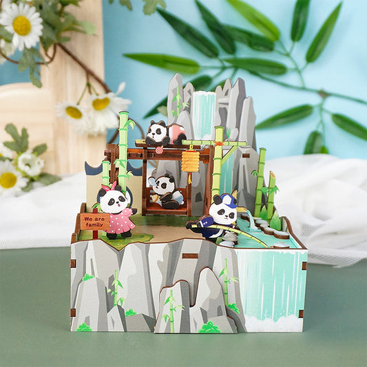 Pandas' Home- Music Box