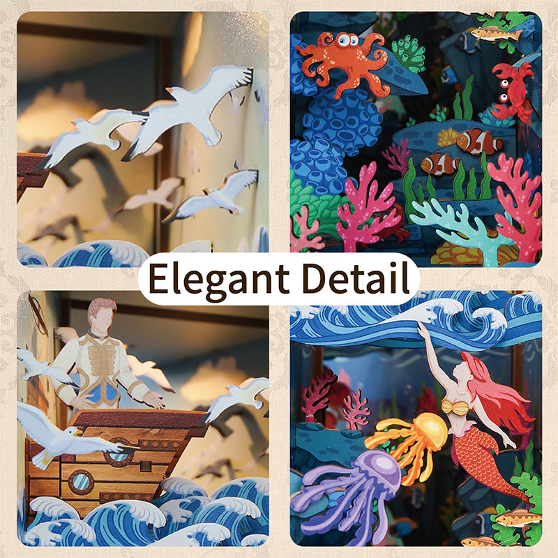 The Little Mermaid- Book Nook