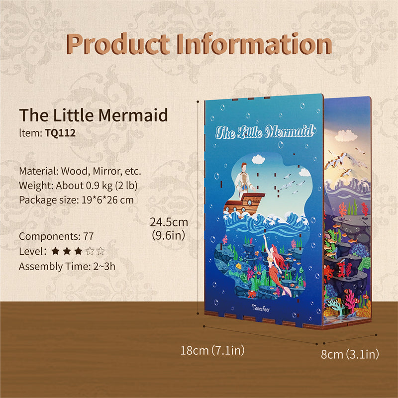The Little Mermaid- Book Nook