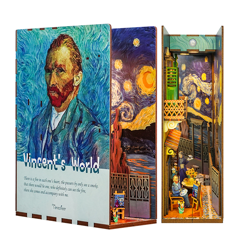 Vincent's World- Tonecheer Book Nook