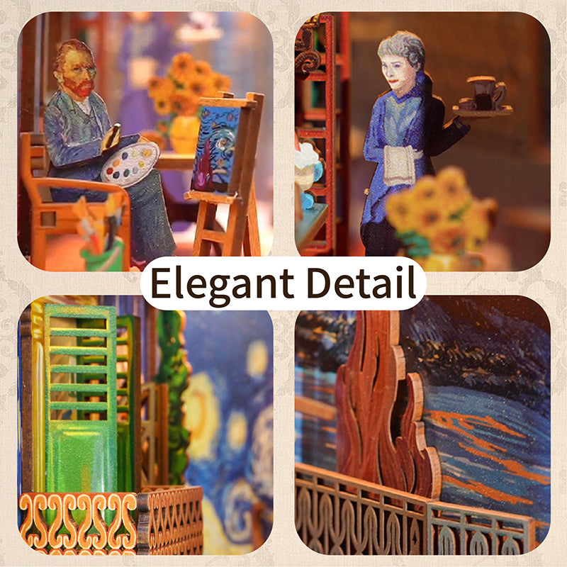 Vincent's World- Tonecheer Book Nook