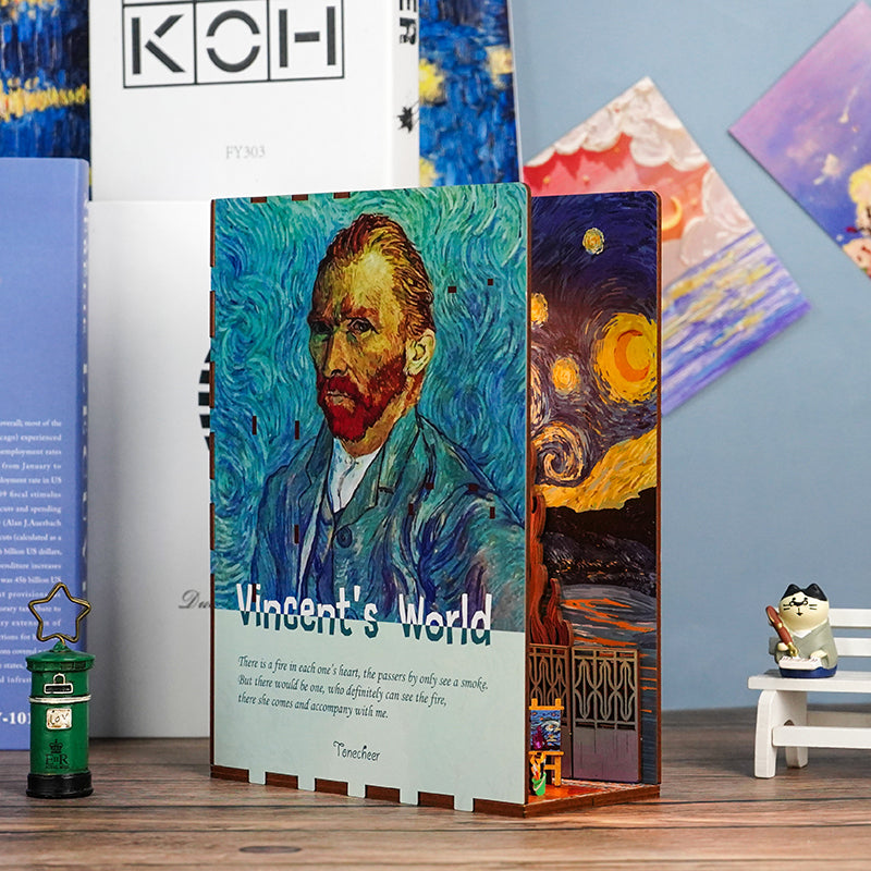 Vincent's World- Tonecheer Book Nook