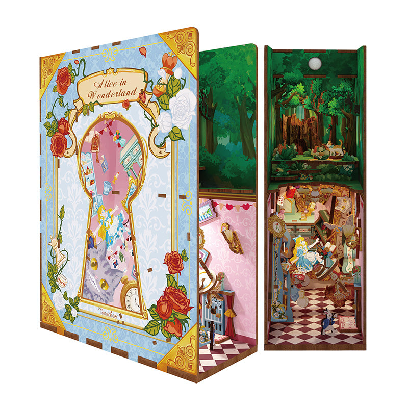 Alice in Wonderland- Tonecheer Book Nook