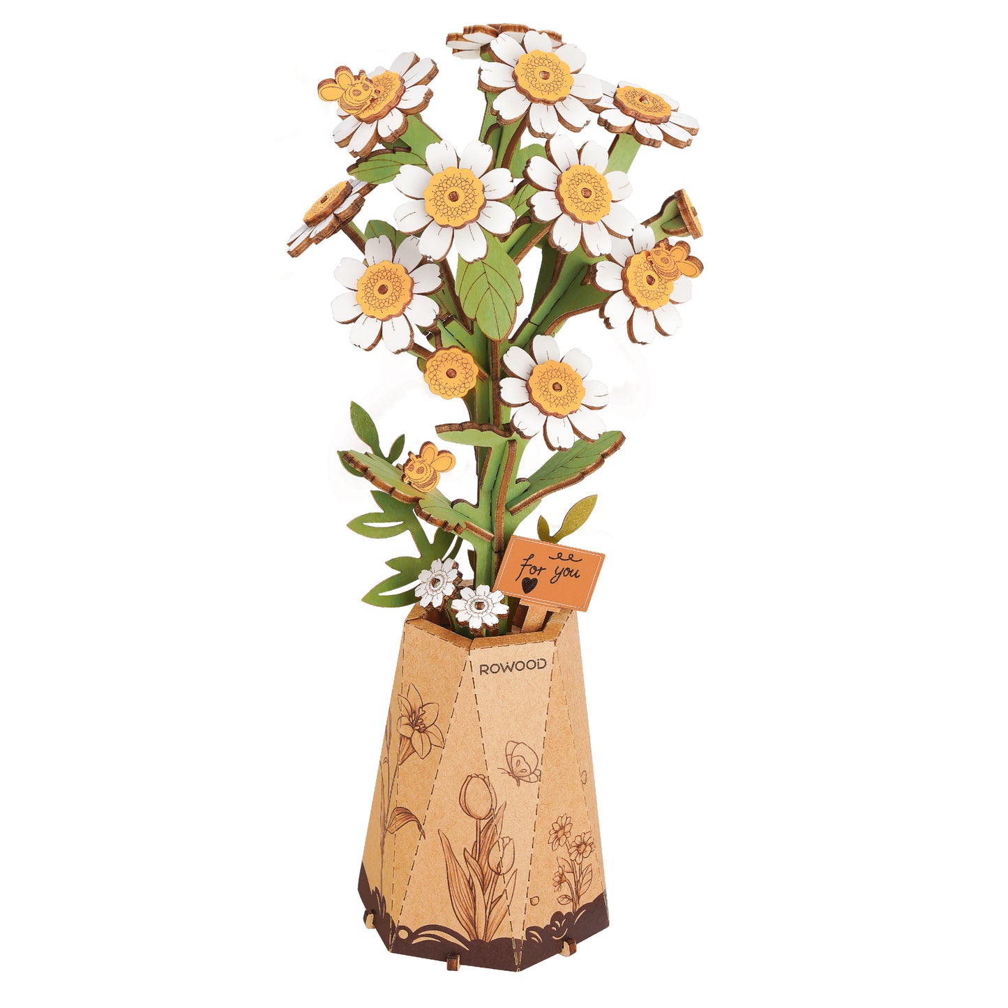 Chamomile- 3D Wooden Puzzle