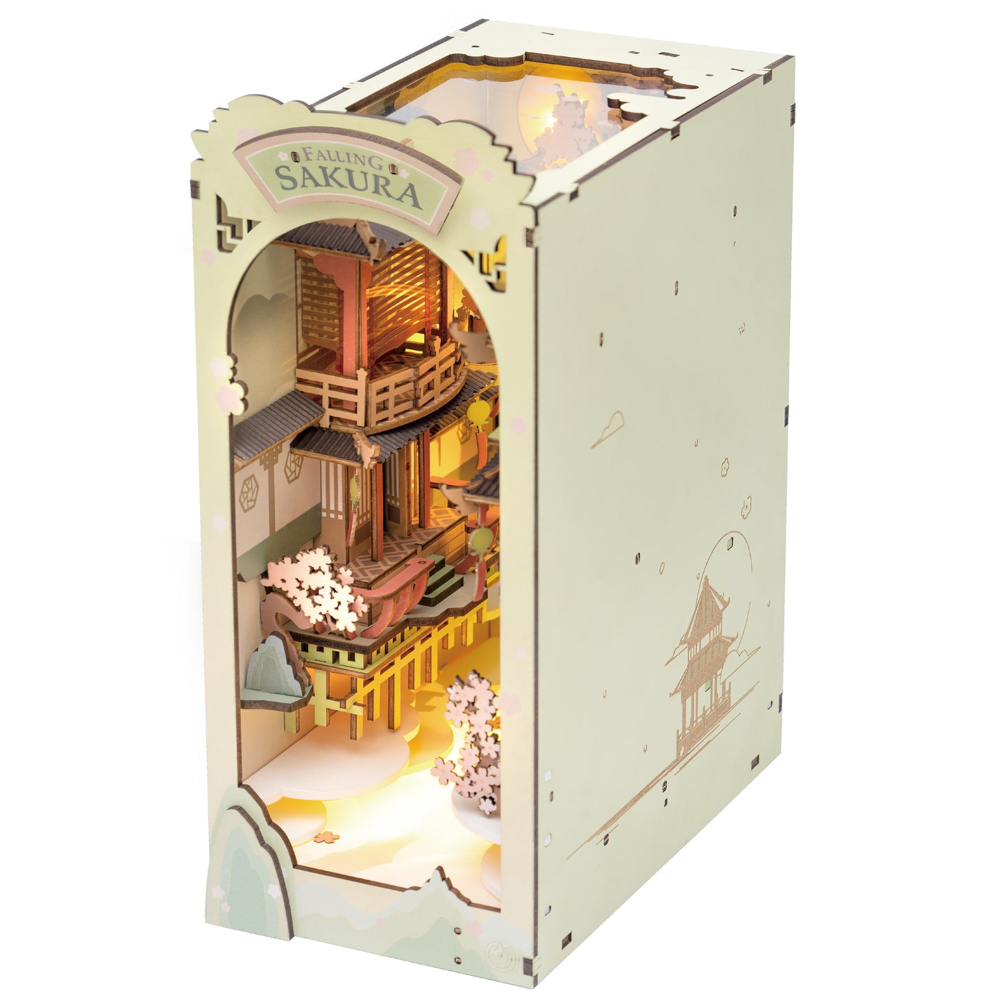 Falling Sakura- 3D Wooden Puzzle