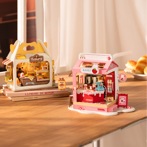 Strawberry Milk Box - 3D Puzzle