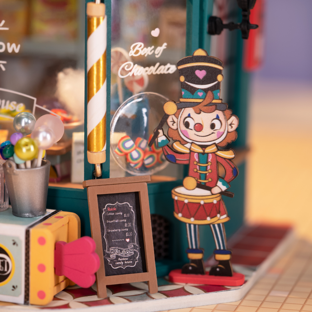 Rainbow Candy House- 3D Puzzle