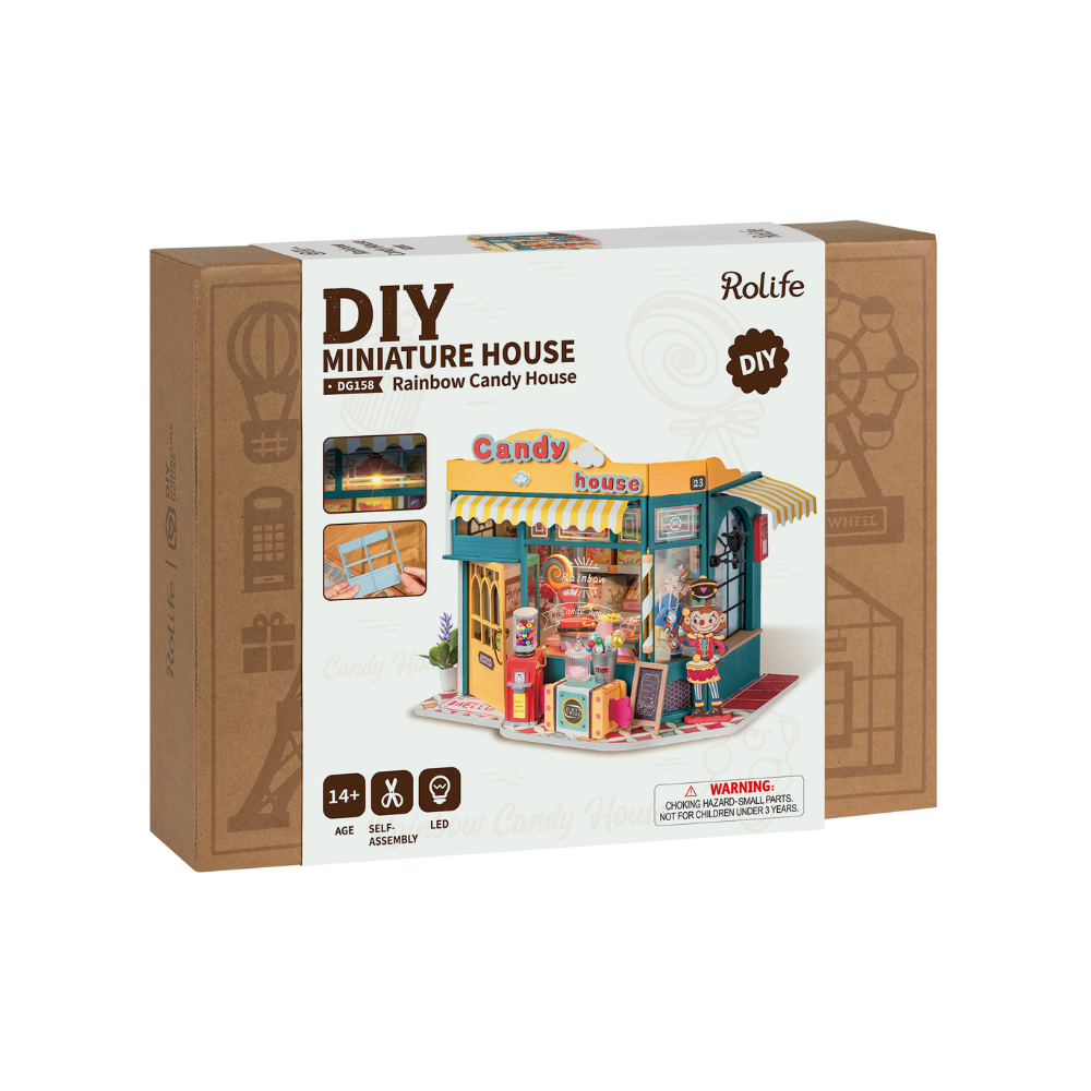 Rainbow Candy House- 3D Puzzle