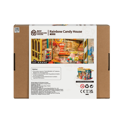Rainbow Candy House- 3D Puzzle