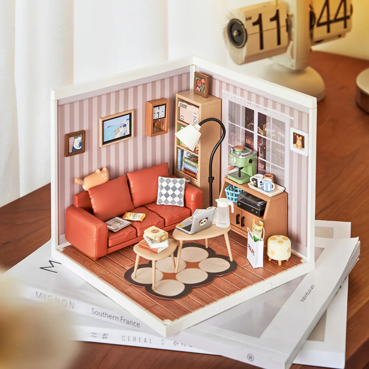 Cozy Living Lounge - 3D Puzzle