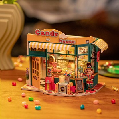 Rainbow Candy House- 3D Puzzle