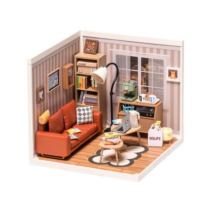 Cozy Living Lounge - 3D Puzzle