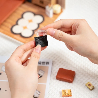 Cozy Living Lounge - 3D Puzzle