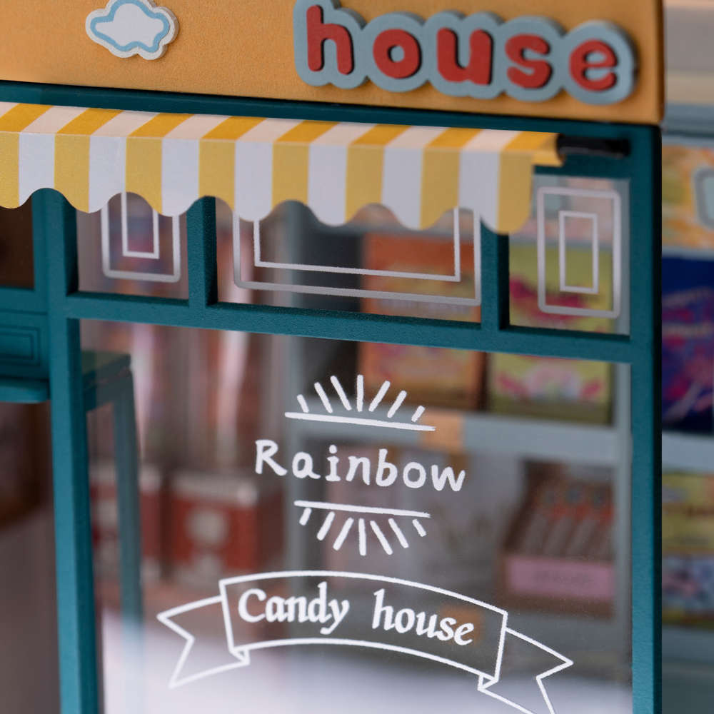 Rainbow Candy House- 3D Puzzle