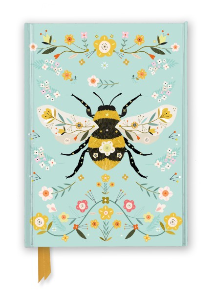 Bee Brown: Beautiful Bee - Foiled Journal