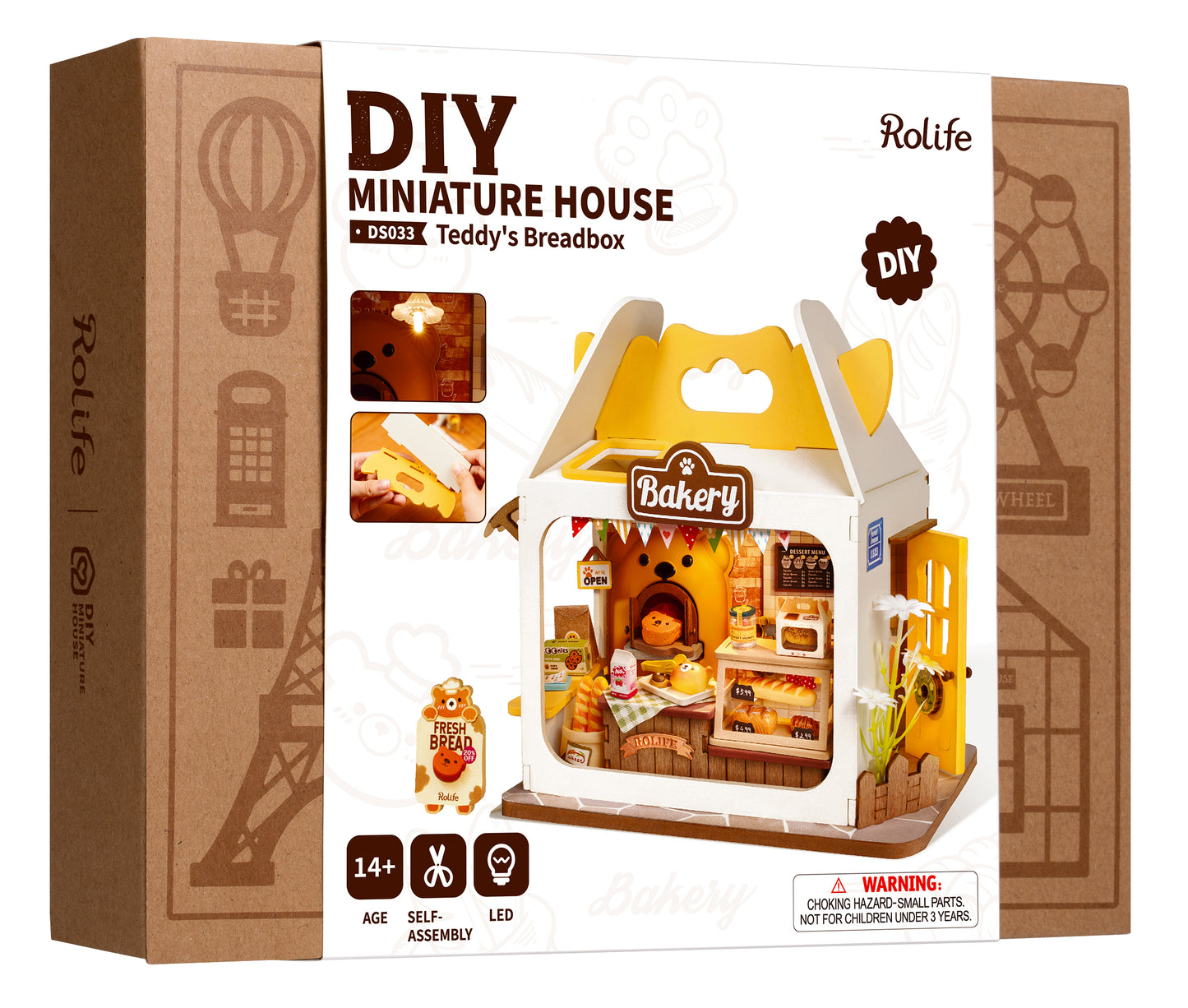Teddy's Breadbox - 3D Puzzle