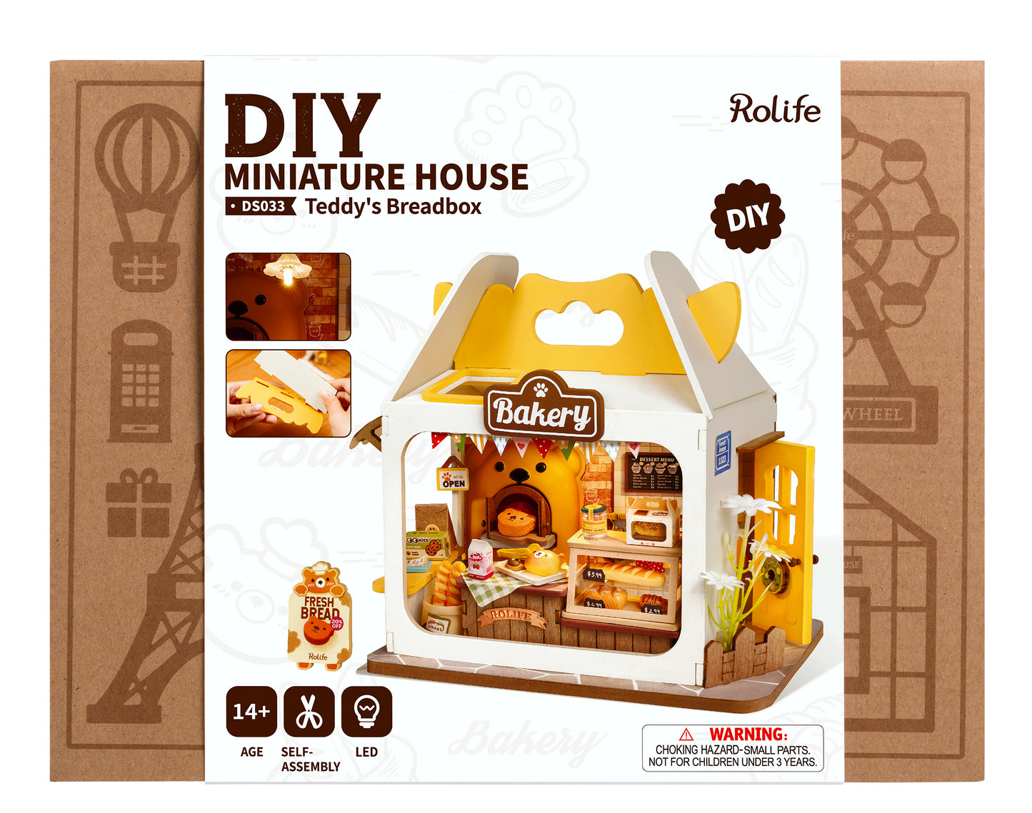 Teddy's Breadbox - 3D Puzzle