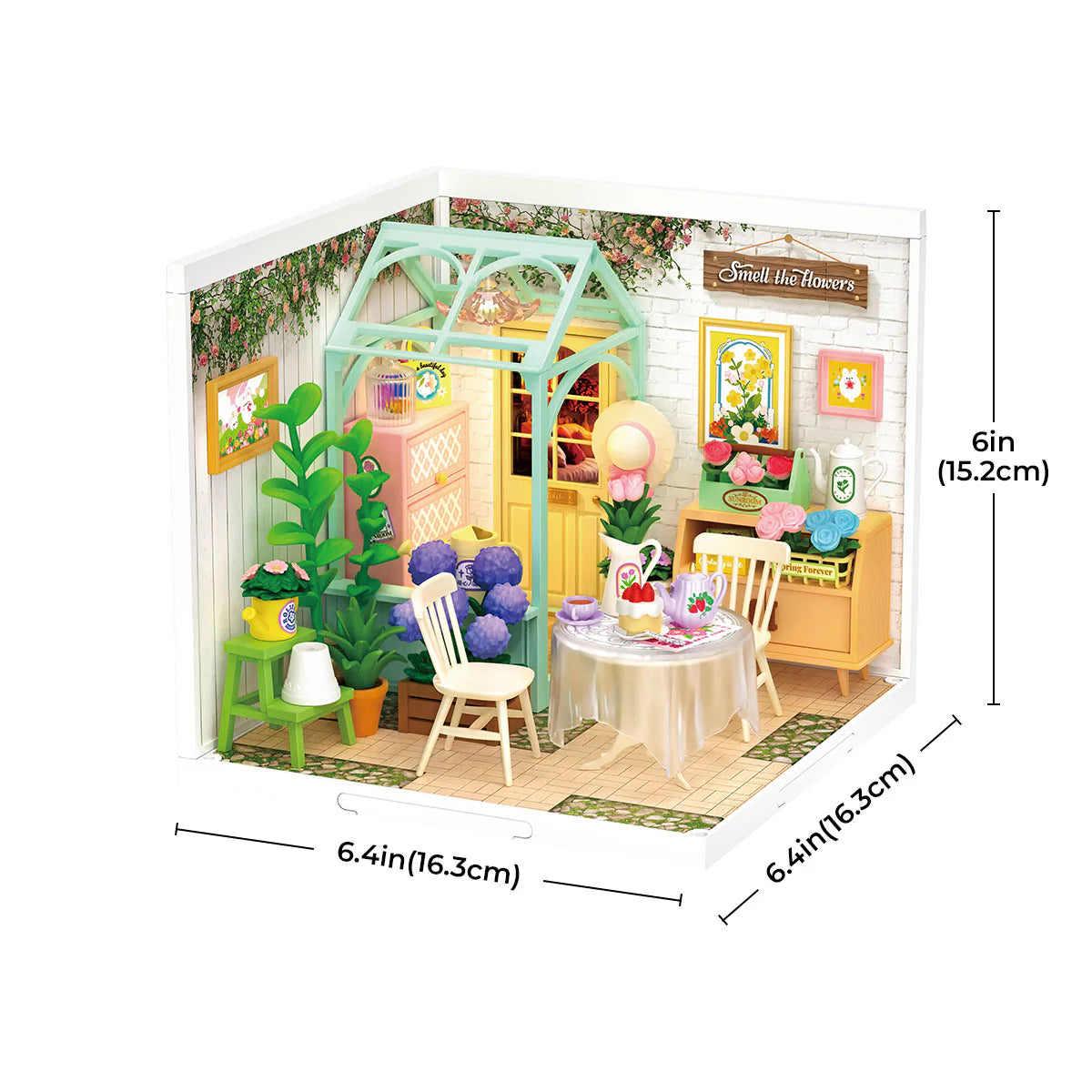Blooming Tea Garden - 3D Puzzle