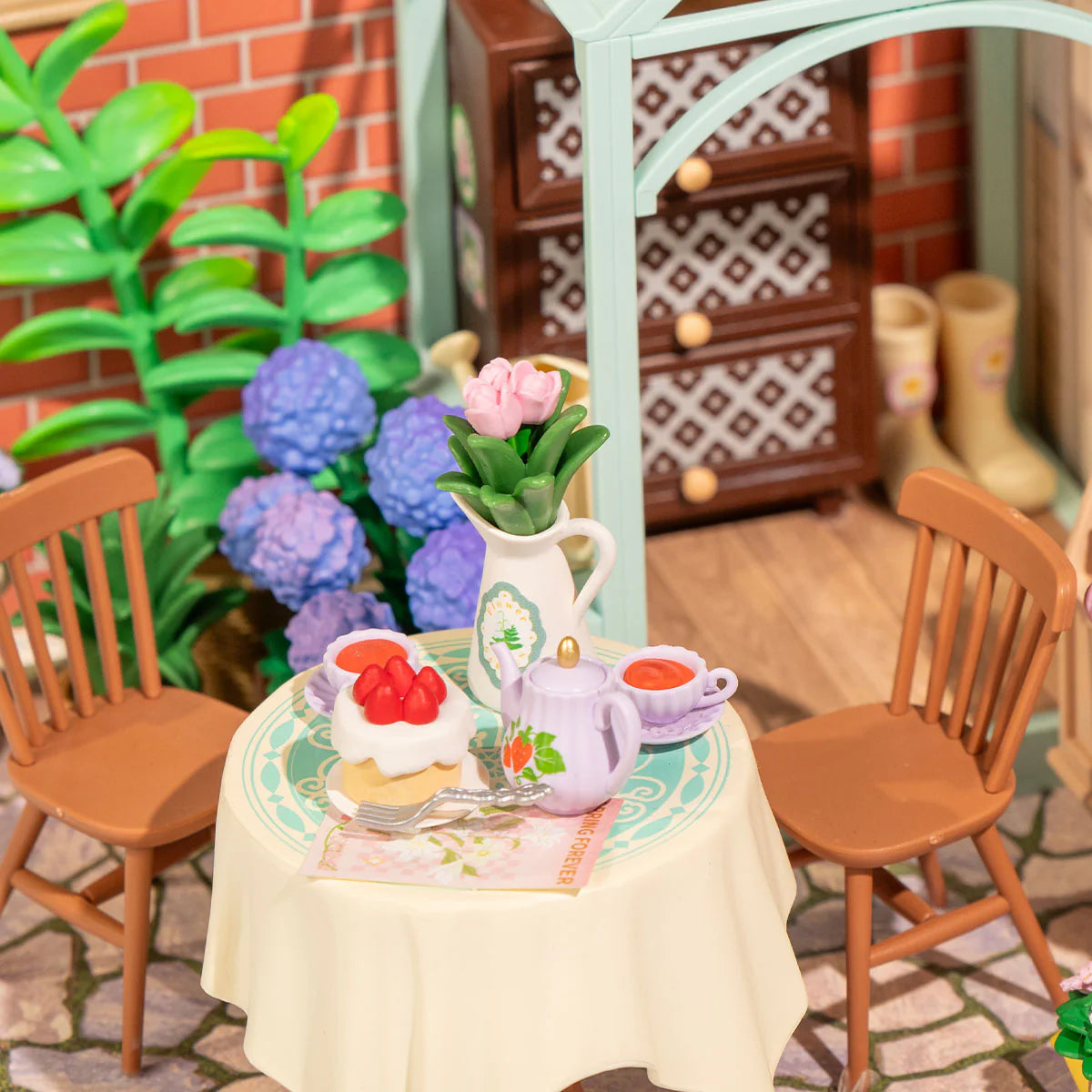 Blooming Tea Garden - 3D Puzzle