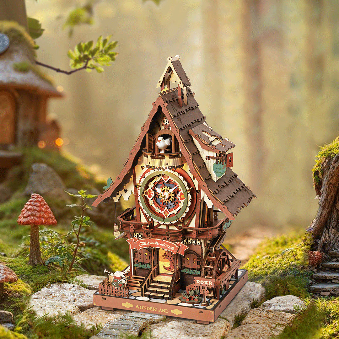 Cuckoo Clock- 3D Wooden Puzzle