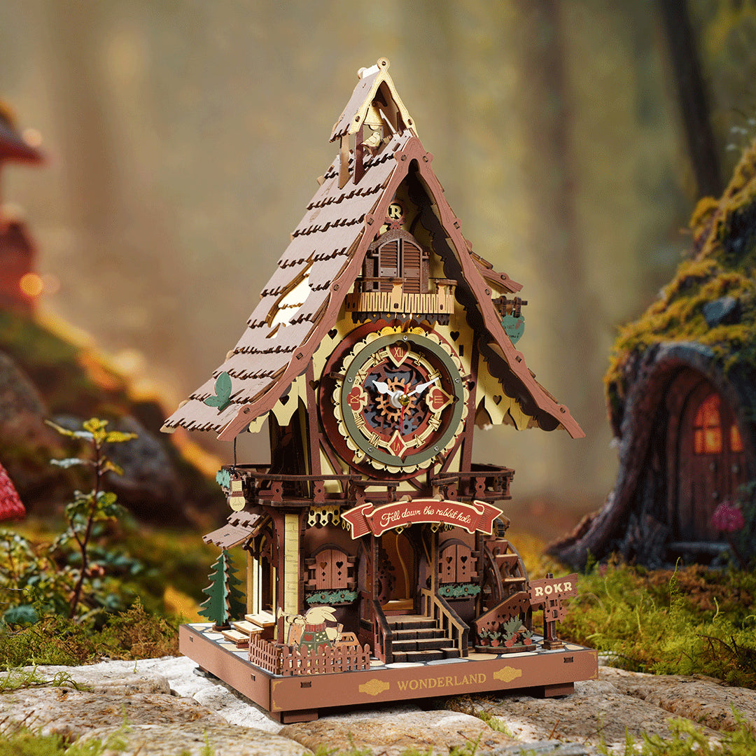 Cuckoo Clock- 3D Wooden Puzzle