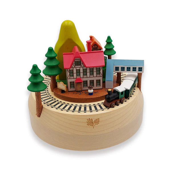 Mountain Train- Music Box from Woodeful life