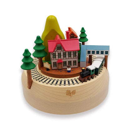 Mountain Train- Music Box from Woodeful life