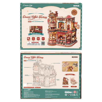 Dream Coffee Factory - 3D Mechanical Puzzle