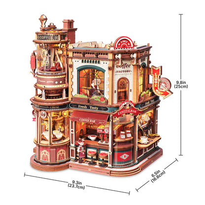 Dream Coffee Factory - 3D Mechanical Puzzle