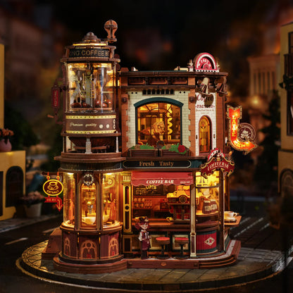 Dream Coffee Factory - 3D Mechanical Puzzle