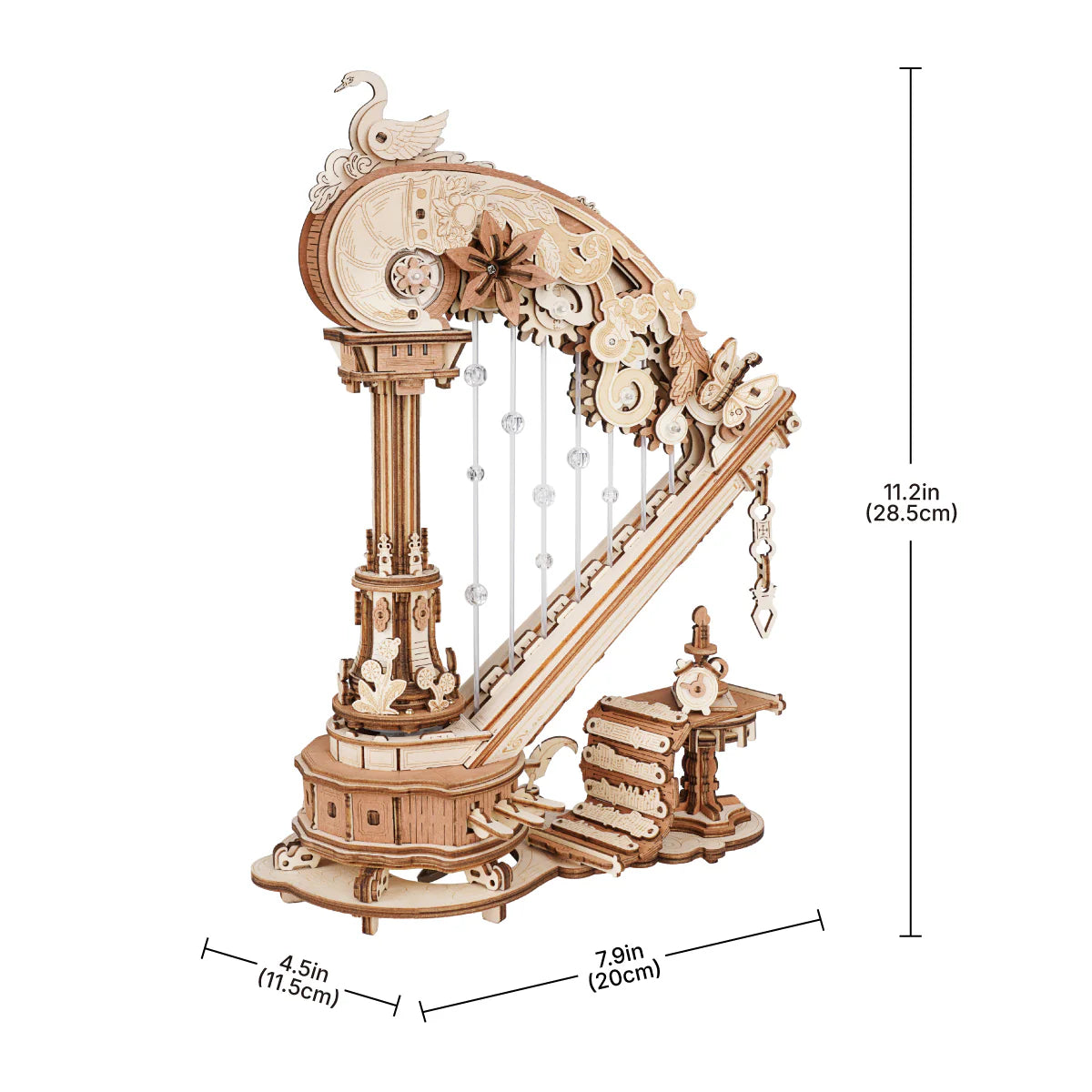 Magic Harp - 3D Mechanical Puzzle