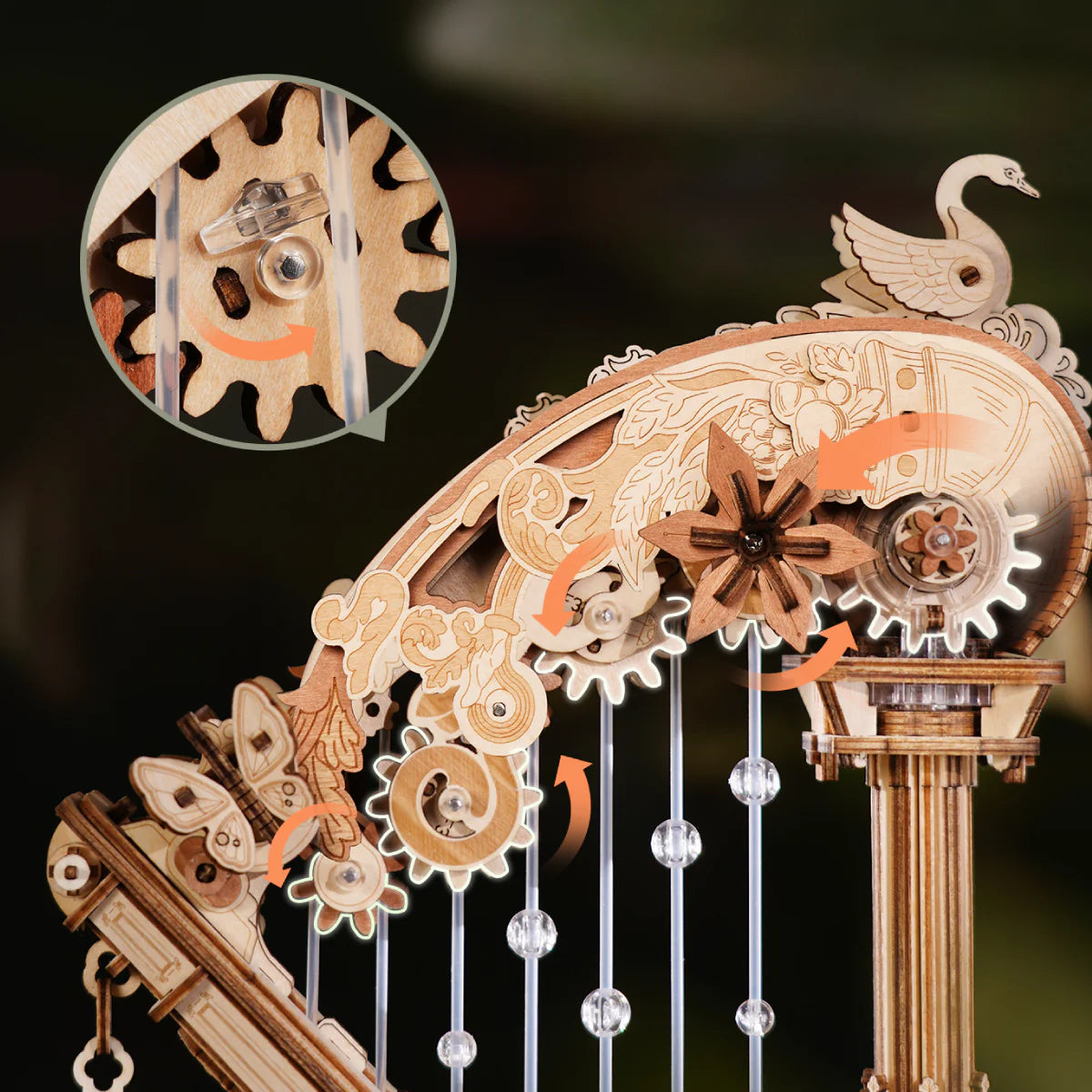 Magic Harp - 3D Mechanical Puzzle