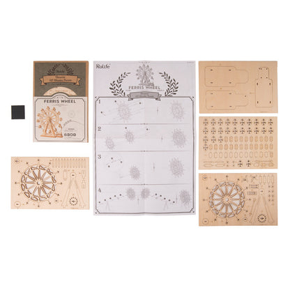 Ferris Wheel- 3D Wooden Puzzle