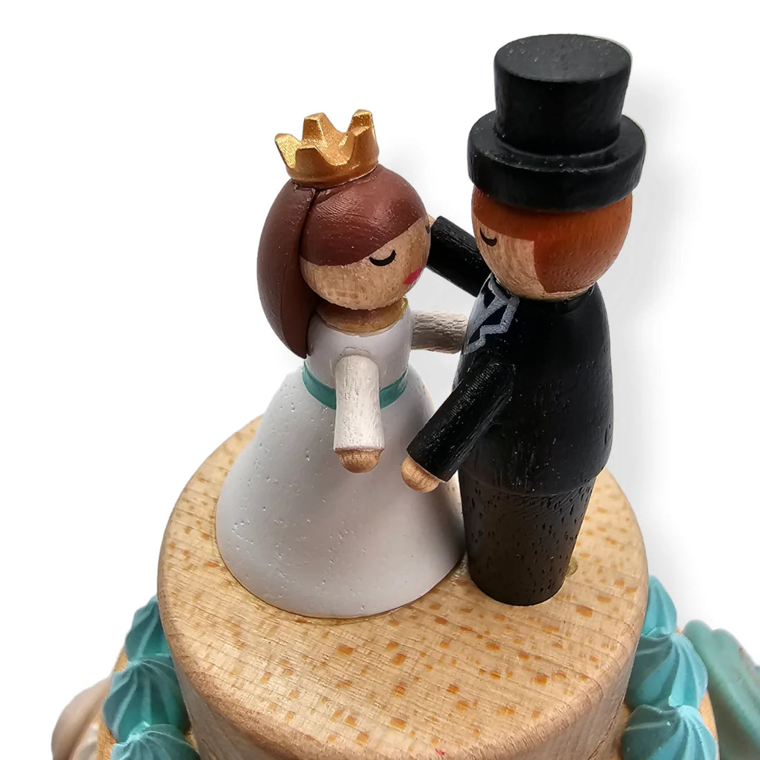 Three Tier Wedding Cake - Music Box
