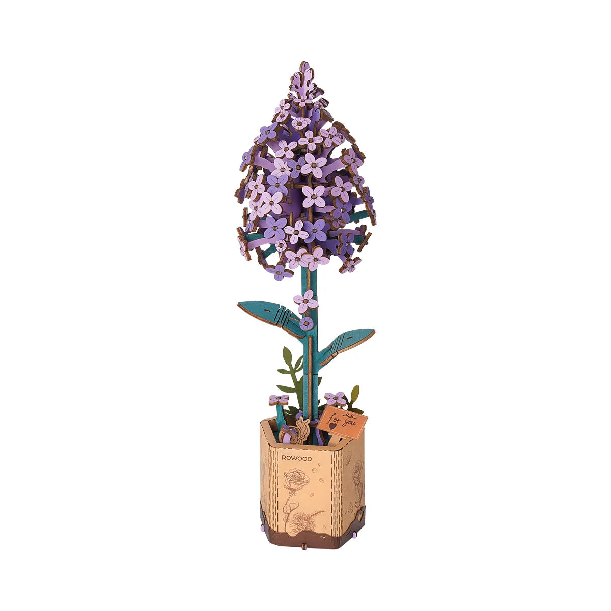 Lilac - 3D Wooden Puzzle