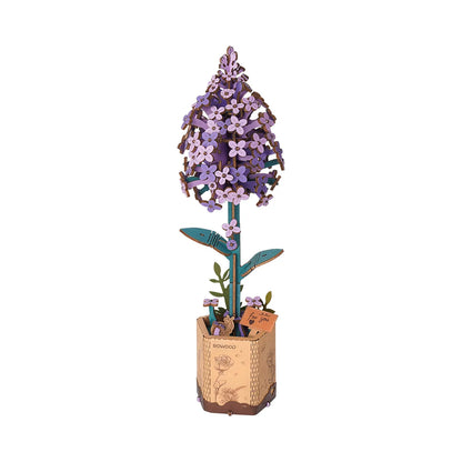 Lilac - 3D Wooden Puzzle