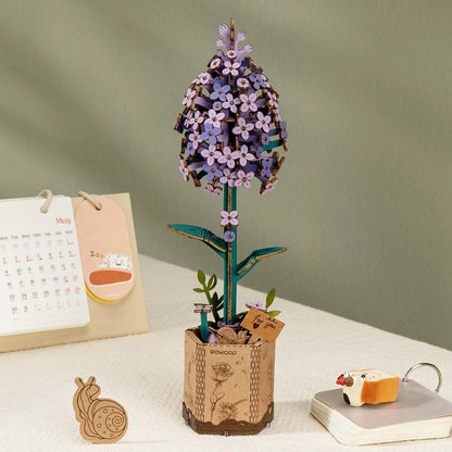 Lilac - 3D Wooden Puzzle