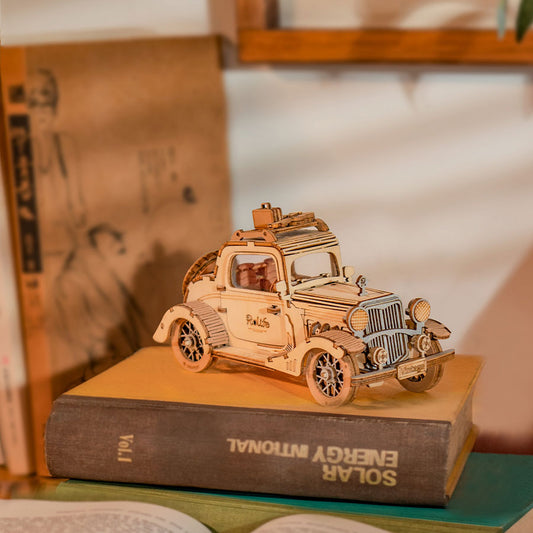 Vintage Car- 3D Wooden Puzzle