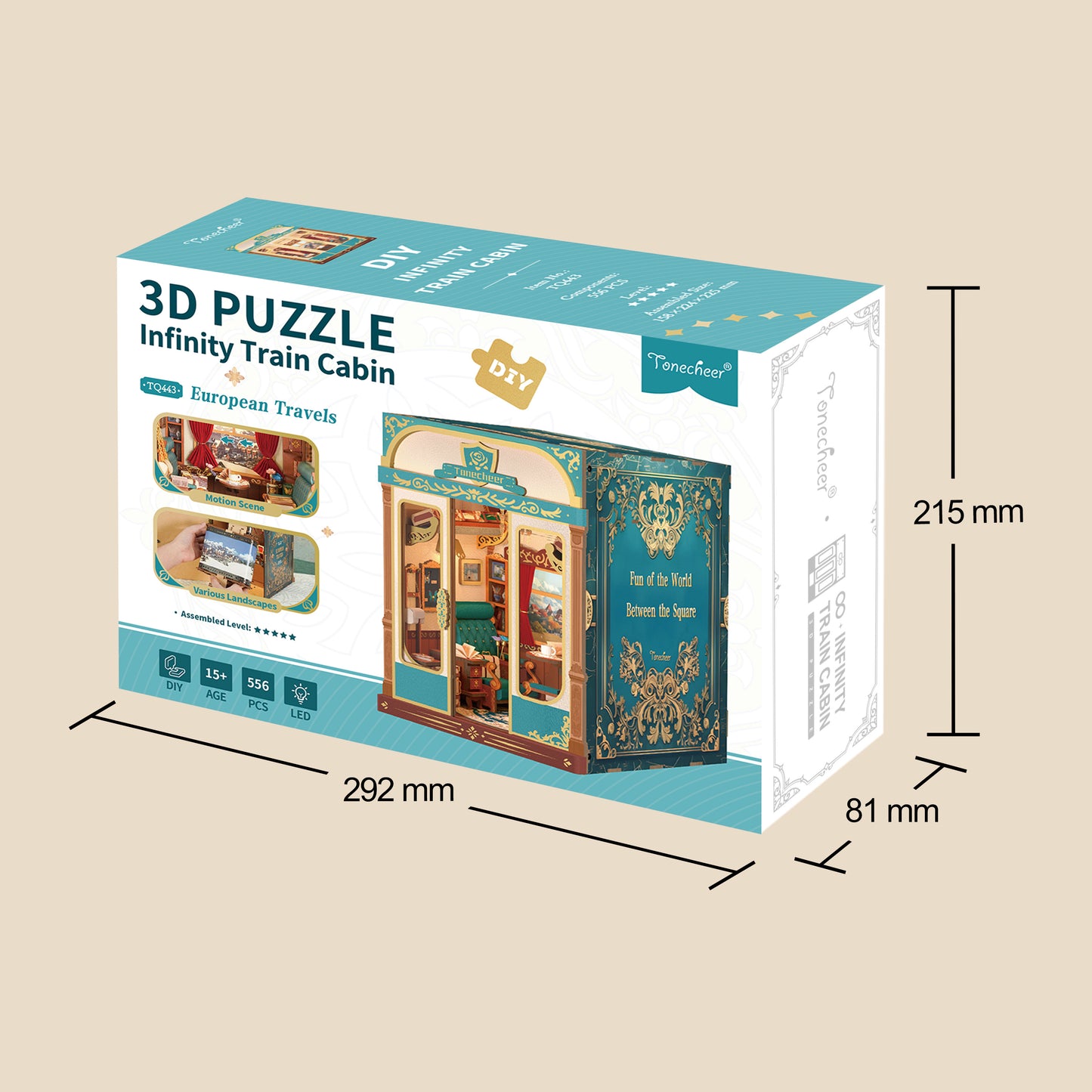 European Travels - 3D Mechanical Puzzle