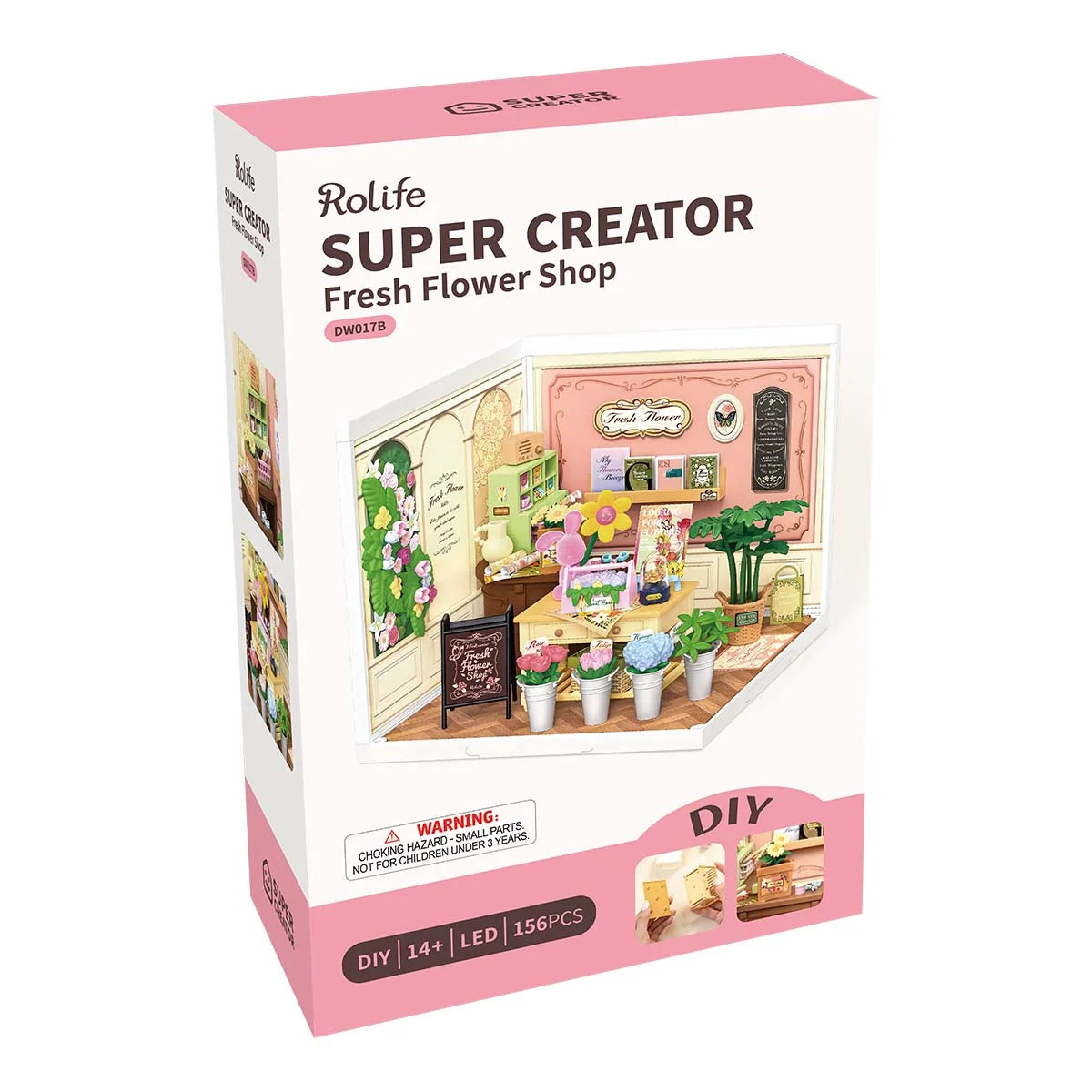 Fresh Flower Shop - 3D Puzzle