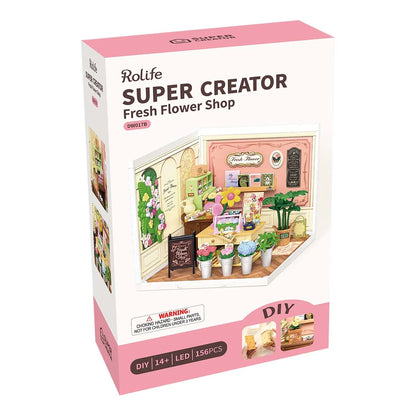 Fresh Flower Shop - 3D Puzzle