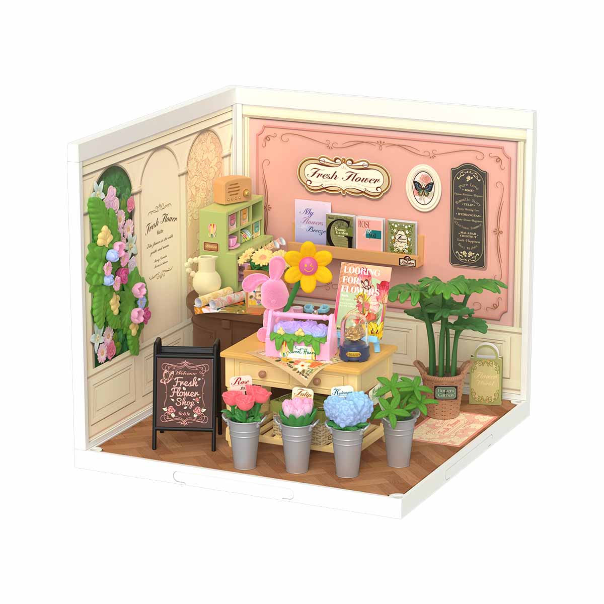 Fresh Flower Shop - 3D Puzzle